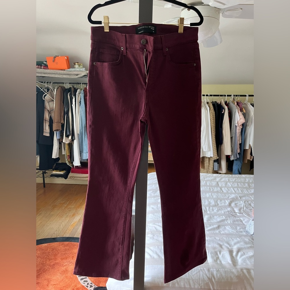 Veronica Beard NWOT Women's Beverly High Waist Skinny Flare Jeans